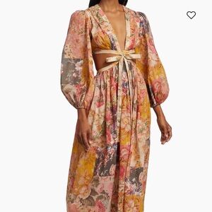 Zimmermann Multicolor Floral Dress